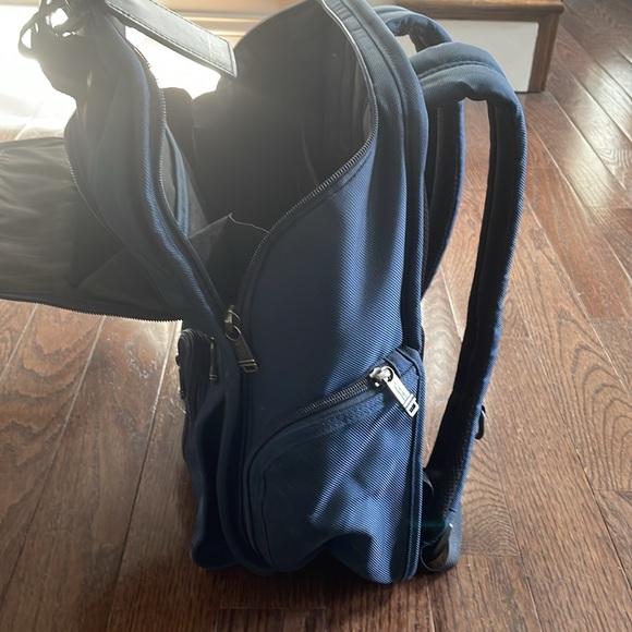 Tumi Alpha laptop backpack blue unisex - Picture 7 of 10